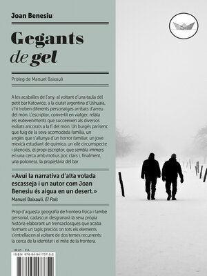 cover image of Gegants de gel